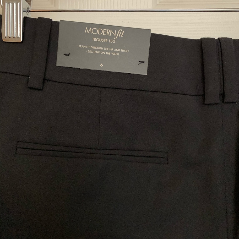 Ann Taylor Modern Fit Tropical Wool Trousers